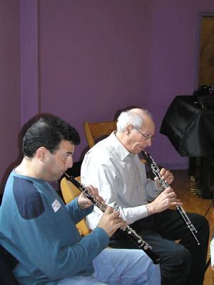 Two oboists